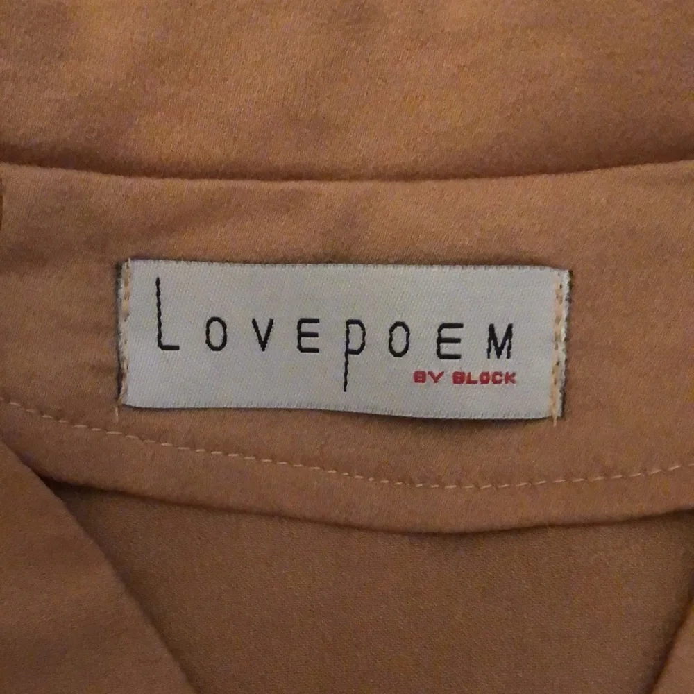 Lovepoem by Block Gianna Satin Bomber Jacket in rose gold, Small - Picture 8 of 10